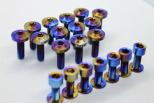 Load image into Gallery viewer, Titanium Valve Cover Fastener Kit for Evo 4/9